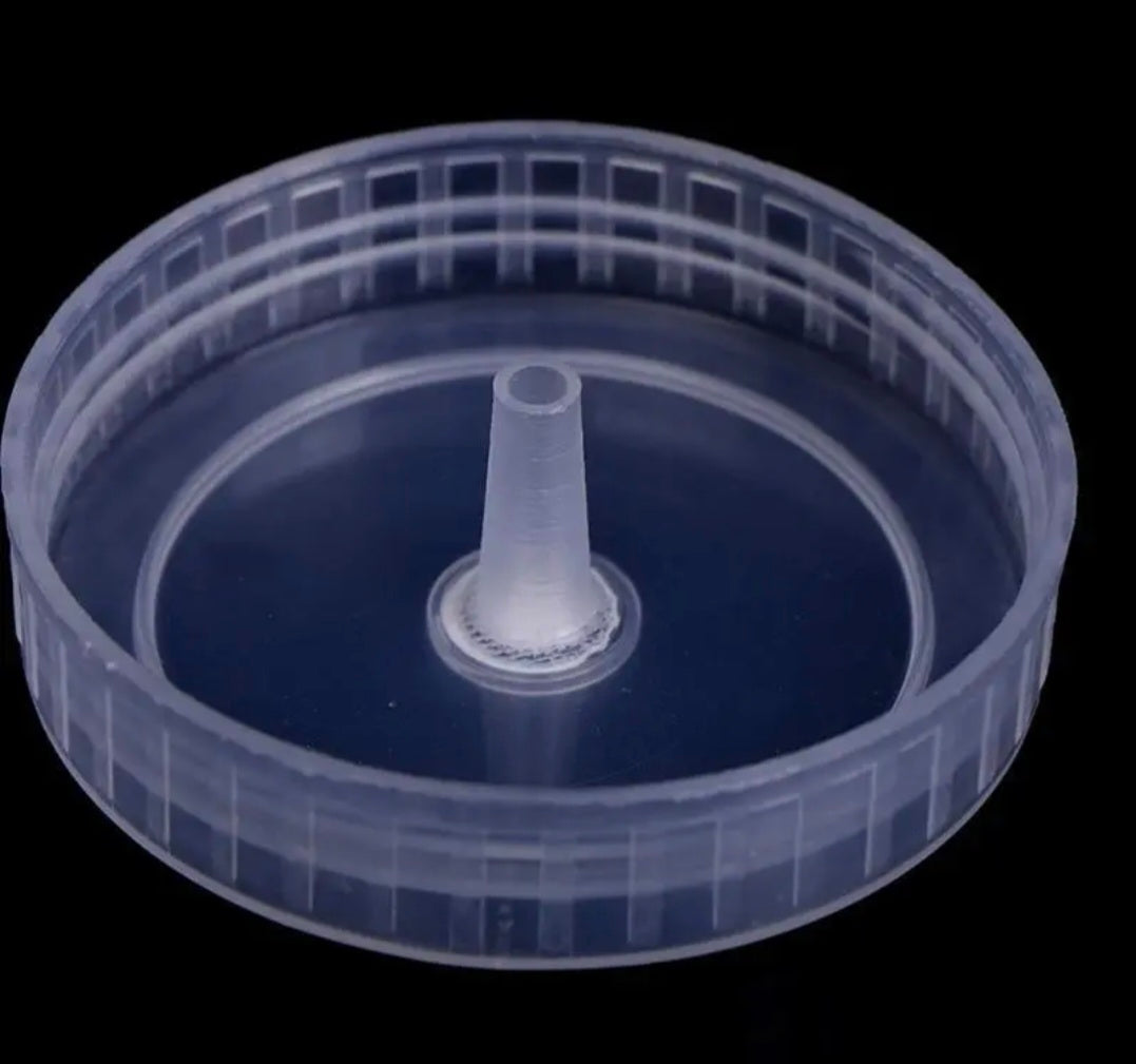 Jar lid breathable 1 piece